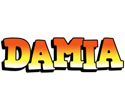 Damia sunset logo