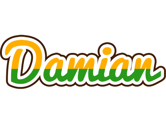 Damian banana logo