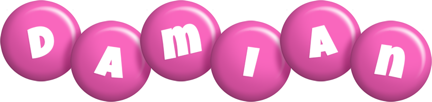 Damian candy-pink logo