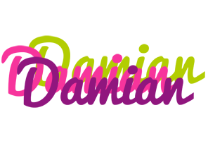 Damian flowers logo