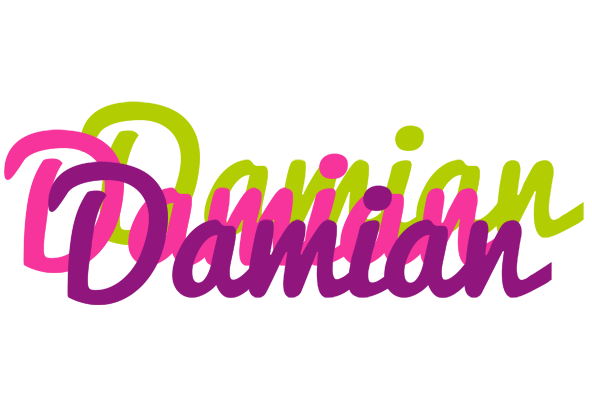 Damian flowers logo