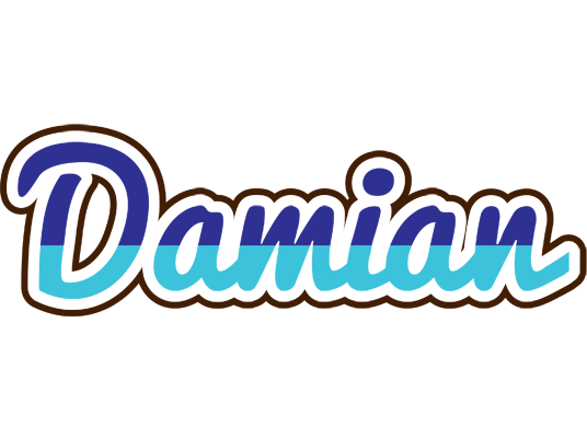 Damian raining logo