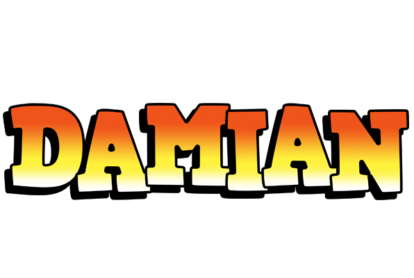 Damian sunset logo