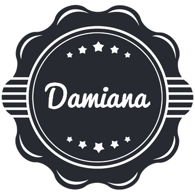 Damiana badge logo