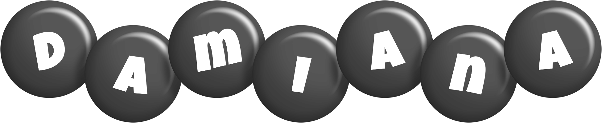 Damiana candy-black logo
