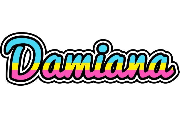 Damiana circus logo
