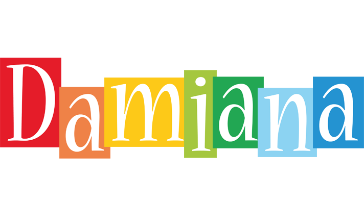 Damiana colors logo