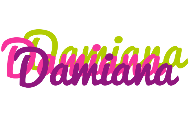 Damiana flowers logo
