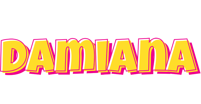 Damiana kaboom logo
