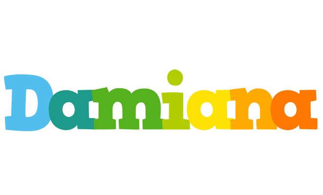 Damiana rainbows logo