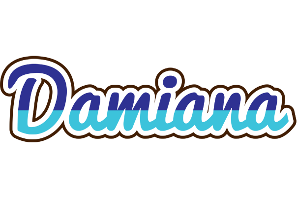 Damiana raining logo
