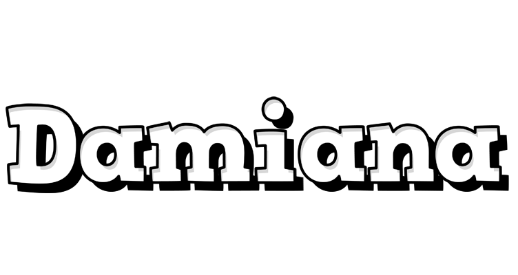 Damiana snowing logo