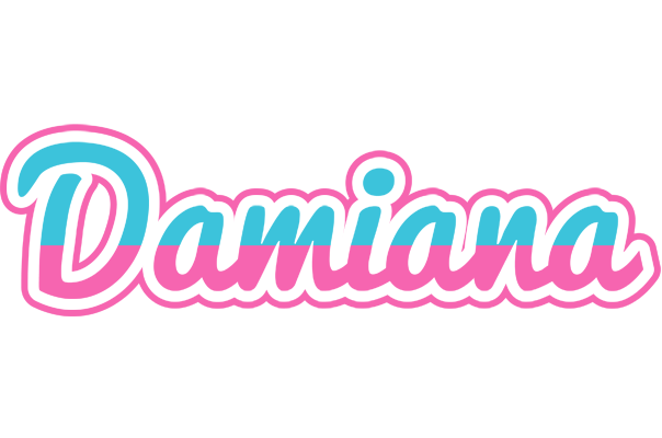 Damiana woman logo