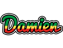 Damien african logo