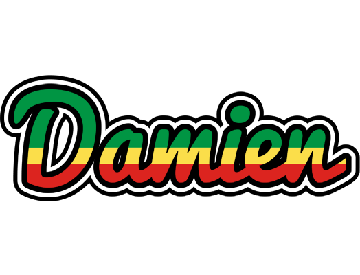 Damien african logo