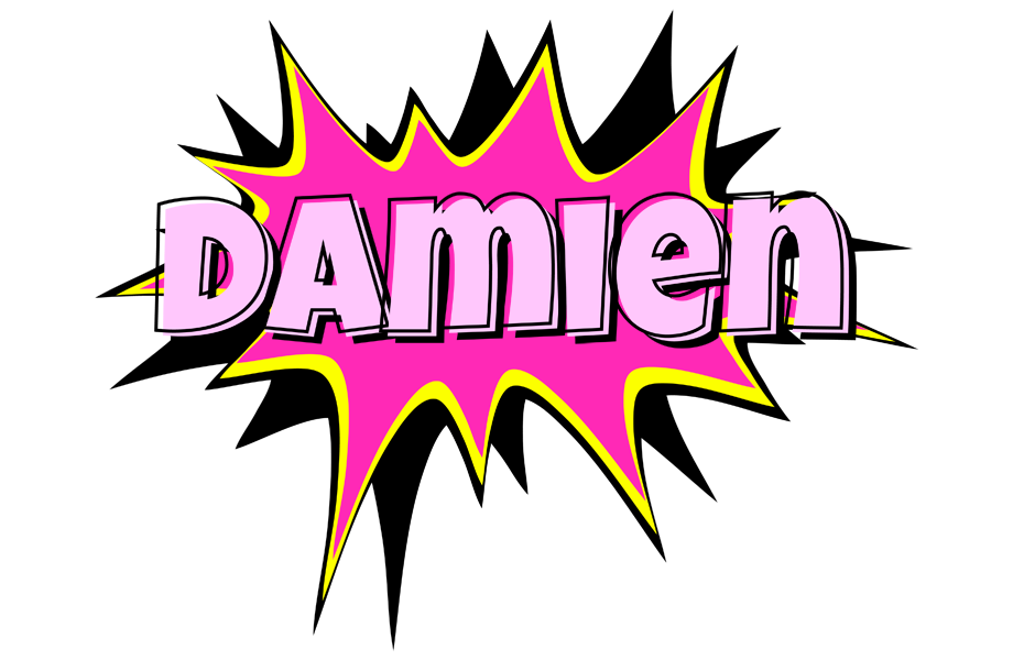 Damien badabing logo