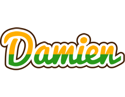 Damien banana logo