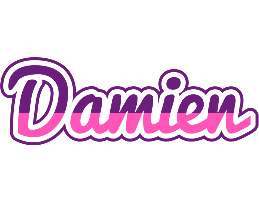 Damien cheerful logo