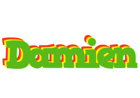 Damien crocodile logo