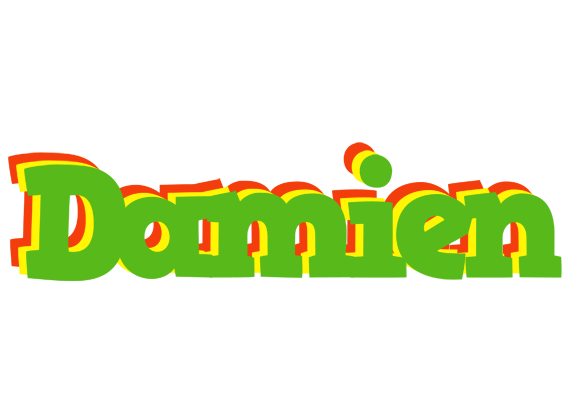 Damien crocodile logo
