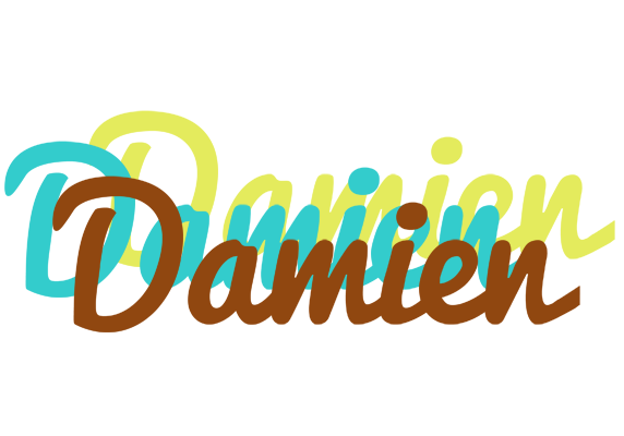 Damien cupcake logo