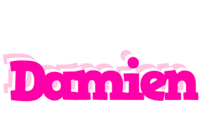 Damien dancing logo