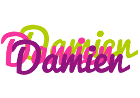 Damien flowers logo