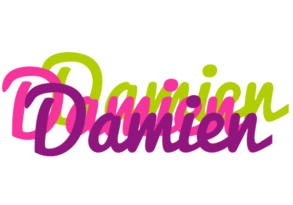 Damien flowers logo