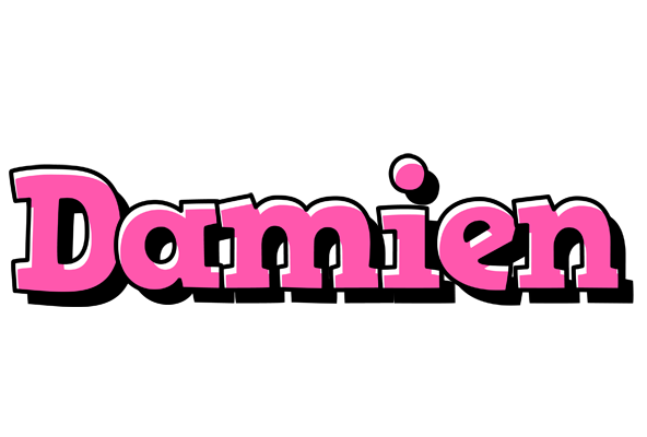 Damien girlish logo