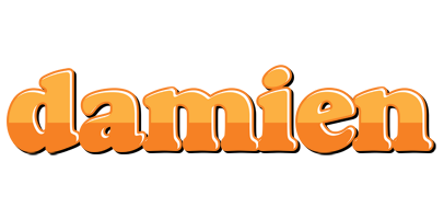Damien orange logo