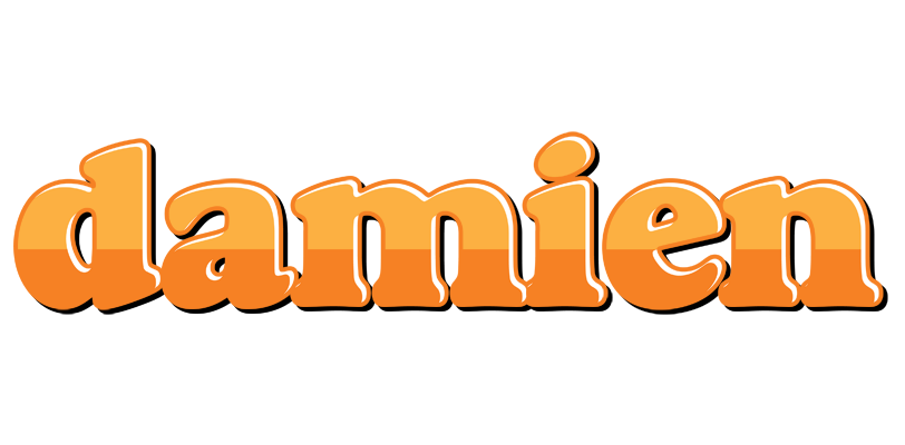Damien orange logo