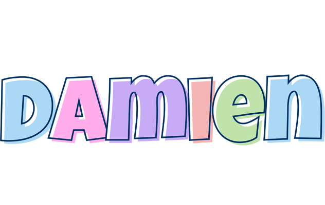 Damien pastel logo