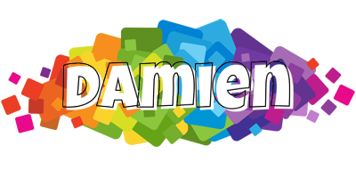 Damien pixels logo