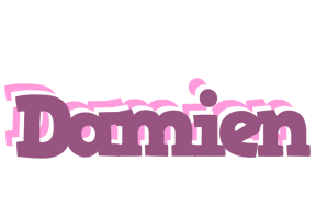 Damien relaxing logo