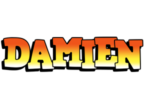 Damien sunset logo