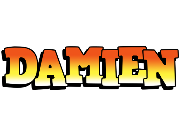 Damien sunset logo
