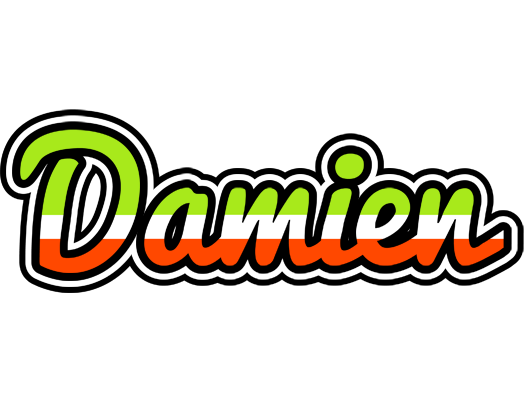 Damien superfun logo