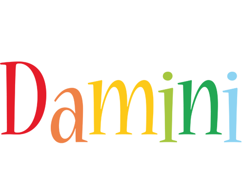 Damini birthday logo