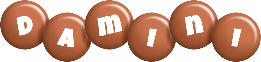 Damini candy-brown logo