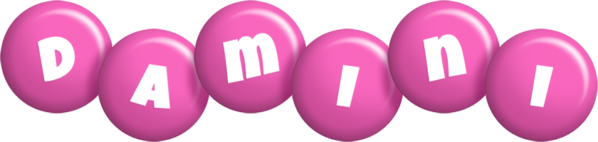 Damini candy-pink logo