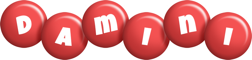 Damini candy-red logo