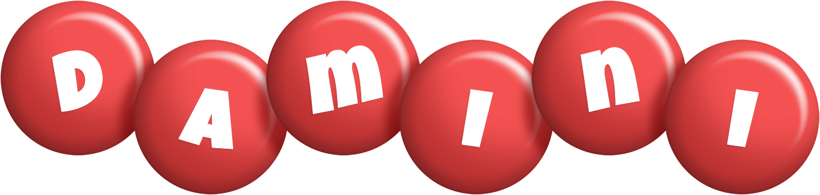 Damini candy-red logo