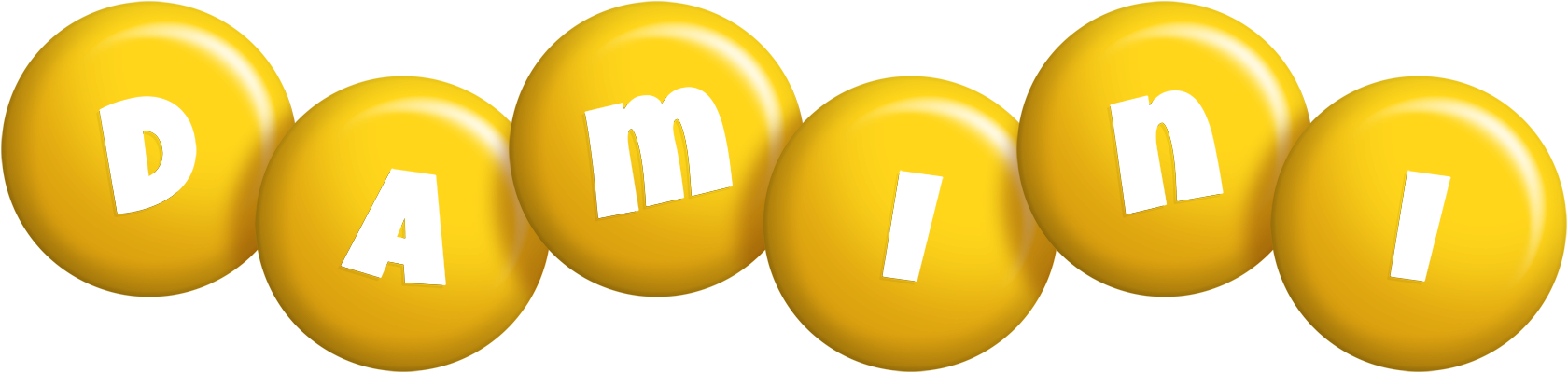 Damini candy-yellow logo