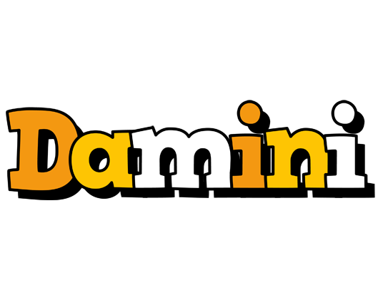 Damini cartoon logo