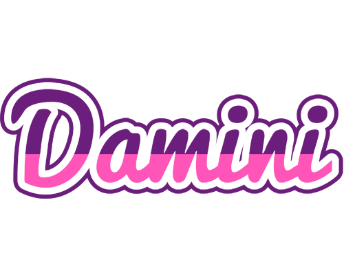Damini cheerful logo
