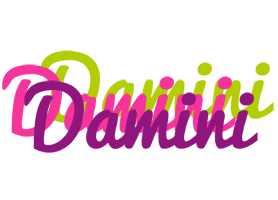 Damini flowers logo