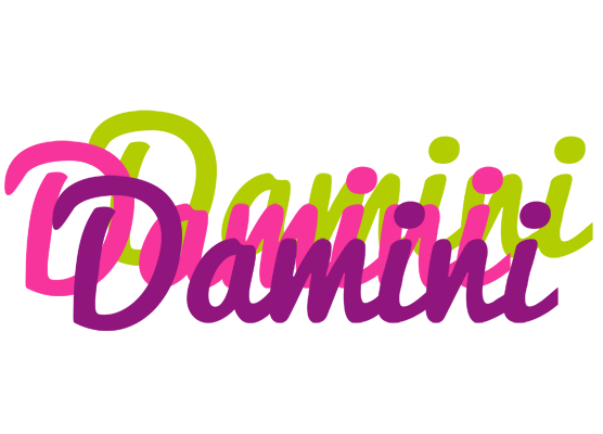 Damini flowers logo