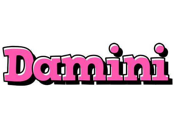 Damini girlish logo