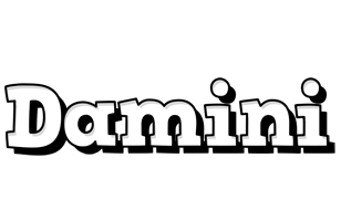 Damini snowing logo