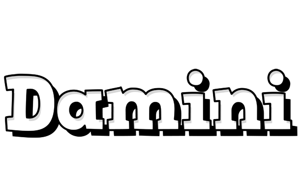 Damini snowing logo